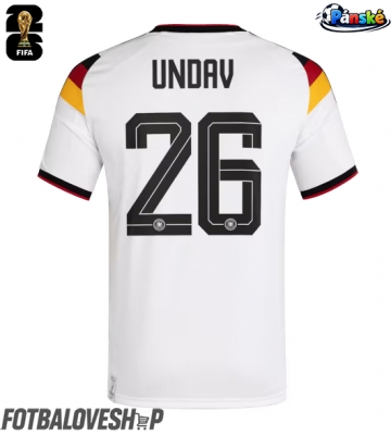 Německo Deniz Undav #26 Domácí Dres MS 2026 Krátký Rukáv